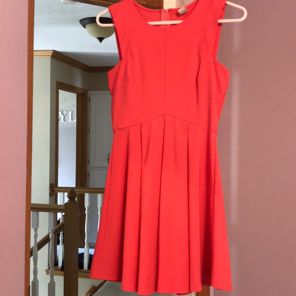 Small coral dress